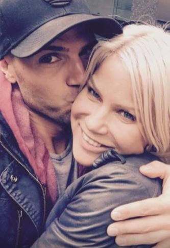 Indiana Urban's mother, Natalie with her present boyfriend.